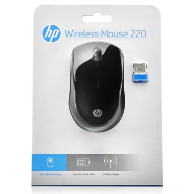 Миша HP 220, WL, чорний (3FV66AA) Миша HP 220, WL, чорний (3FV66AA)
