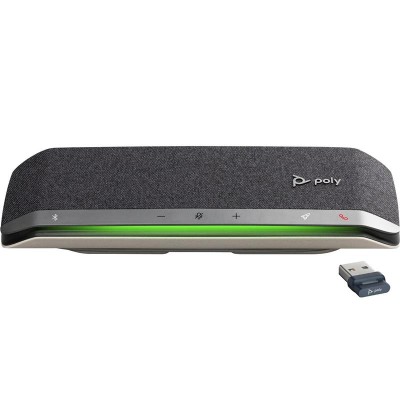 Спікерфон Poly Sync 40+ -M з адаптером BT700A, 3 x Bi-Mic, радіус 2,5 м, USB-A, USB-C, Bluetooth, сірий Спікерфон Poly Sync 40+ -M з адаптером BT700A, 3 x Bi-Mic, радіус 2,5 м, USB-A, USB-C, Bluetooth, сірий