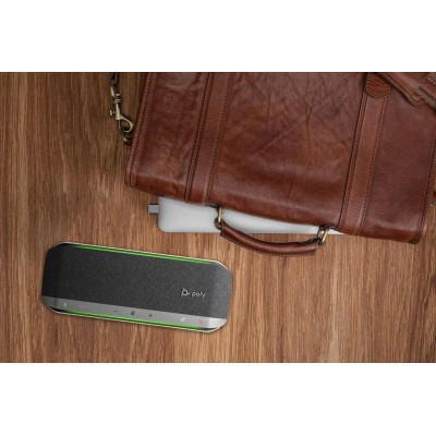 Спікерфон Poly Sync 40+ -M з адаптером BT700A, 3 x Bi-Mic, радіус 2,5 м, USB-A, USB-C, Bluetooth, сірий Спікерфон Poly Sync 40+ -M з адаптером BT700A, 3 x Bi-Mic, радіус 2,5 м, USB-A, USB-C, Bluetooth, сірий