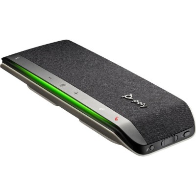 Спікерфон Poly Sync 40+ -M з адаптером BT700A, 3 x Bi-Mic, радіус 2,5 м, USB-A, USB-C, Bluetooth, сірий Спікерфон Poly Sync 40+ -M з адаптером BT700A, 3 x Bi-Mic, радіус 2,5 м, USB-A, USB-C, Bluetooth, сірий