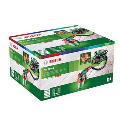 Фарборозпилювач електричний Bosch PFS 5000 E 1200Вт 500 мл·хв 3м кв·хв дод. контейнер та мішалка 4.8кг (0.603.207.202)