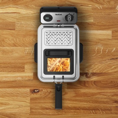 Фритюрниця Tefal Filtra Pro, 2400Вт, ємність-3л, механічне керув., від 150°C до 190°C нержавіюча сталь, чорний (FR511170) Фритюрниця Tefal Filtra Pro, 2400Вт, ємність-3л, механічне керув., від 150°C до 190°C нержавіюча сталь, чорний (FR511170)