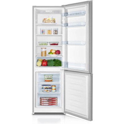 Холодильник Gorenje з нижн. мороз. камерою, 180х55х56см, 2 дв., Х- 198л, М- 66л, A++, ST, сірий (RK4182PS4)