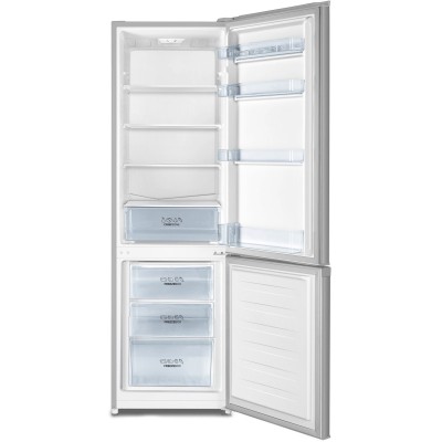 Холодильник Gorenje з нижн. мороз. камерою, 180х55х56см, 2 дв., Х- 198л, М- 66л, A++, ST, сірий (RK4182PS4)