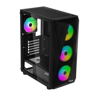 Корпус 2E GAMING Aruba G3313B, без БЖ 1xUSB3.0, 2xUSB2.0, 5x120мм ARGB, VGA 300мм, LCS ready, HUB, TG Side Panel, ATX, чорний Корпус 2E GAMING Aruba G3313B, без БЖ 1xUSB3.0, 2xUSB2.0, 5x120мм ARGB, VGA 300мм, LCS ready, HUB, TG Side Panel, ATX, чорний