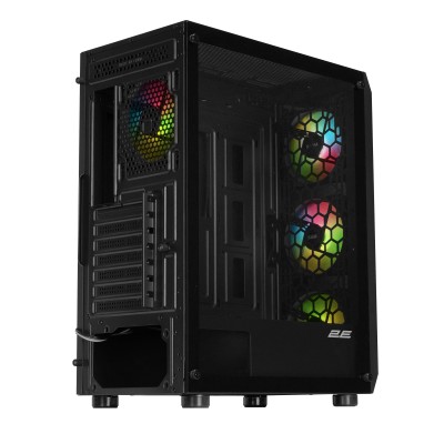 Корпус 2E GAMING Aruba G3313B, без БЖ 1xUSB3.0, 2xUSB2.0, 5x120мм ARGB, VGA 300мм, LCS ready, HUB, TG Side Panel, ATX, чорний Корпус 2E GAMING Aruba G3313B, без БЖ 1xUSB3.0, 2xUSB2.0, 5x120мм ARGB, VGA 300мм, LCS ready, HUB, TG Side Panel, ATX, чорний