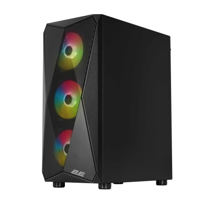 Корпус 2E GAMING Aruba G3313B, без БЖ 1xUSB3.0, 2xUSB2.0, 5x120мм ARGB, VGA 300мм, LCS ready, HUB, TG Side Panel, ATX, чорний Корпус 2E GAMING Aruba G3313B, без БЖ 1xUSB3.0, 2xUSB2.0, 5x120мм ARGB, VGA 300мм, LCS ready, HUB, TG Side Panel, ATX, чорний