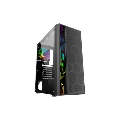 Корпус 2E GAMING Spero G2052 без БЖ 2xUSB3.0, 1xUSB2.0, 1x120мм ARGB, 2x120мм, VGA 345мм, LCS ready, TG Side Panel, ATX, чорний Корпус 2E GAMING Spero G2052 без БЖ 2xUSB3.0, 1xUSB2.0, 1x120мм ARGB, 2x120мм, VGA 345мм, LCS ready, TG Side Panel, ATX, чорний