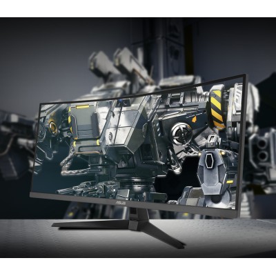 Монітор Asus 34" TUF Gaming VG34VQ3B 2xHDMI, 2xDP, 4xUSB, MM, VA, 3440x1440, 21:9, 180Hz, 1ms, DCI-P3 90%, CURVED, AdaptiveSync, Монітор Asus 34" TUF Gaming VG34VQ3B 2xHDMI, 2xDP, 4xUSB, MM, VA, 3440x1440, 21:9, 180Hz, 1ms, DCI-P3 90%, CURVED, AdaptiveSync,