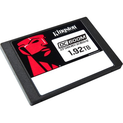 Накопичувач SSD Kingston 2.5" 1.9TB SATA DC600M (SEDC600M/1920G) Накопичувач SSD Kingston 2.5" 1.9TB SATA DC600M (SEDC600M/1920G)
