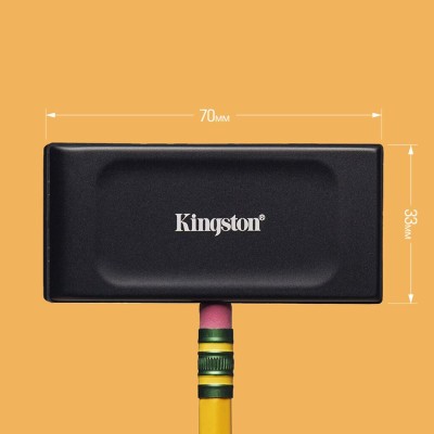 Портативний SSD Kingston 2TB USB 3.2 Gen 2 Type-C XS1000 (SXS1000/2000GA) Портативний SSD Kingston 2TB USB 3.2 Gen 2 Type-C XS1000 (SXS1000/2000GA)