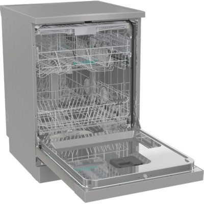 Посудомийна машина Gorenje, 16компл., A+++, 60см, дисплей, 3 кошика, AquaStop, сірий (GS643E90X)