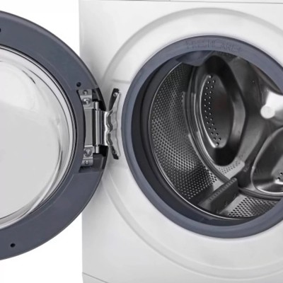 Пральна машина Whirlpool фронтальна, 8кг, 1200, A+++, 60см, дисплей, пара, інвертор, люк чорний, білий (FFB8248BVUA)