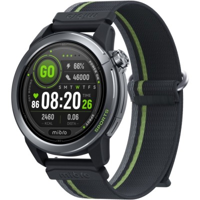 Смарт-годинник Mibro GS Active2 (XPAW024) Dark Gray (Темно-сірий)