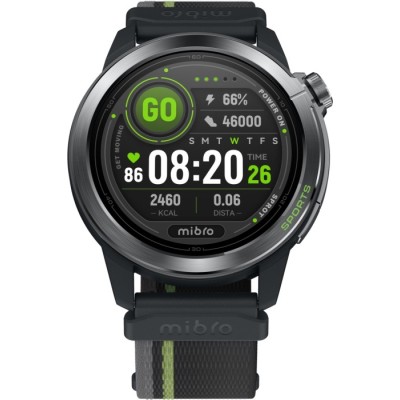 Смарт-годинник Mibro GS Active2 (XPAW024) Dark Gray (Темно-сірий)