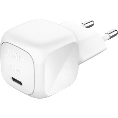 Зарядний пристрій мережевий Belkin 20Вт USB-C PD PPS, білий Зарядний пристрій мережевий Belkin 20Вт USB-C PD PPS, білий