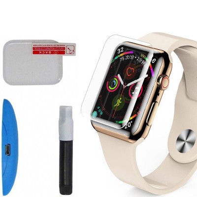 Захисне 3D скло Mocolo з УФ лампою для Apple watch Series 7/8 (41mm) Прозорий Захисне 3D скло Mocolo з УФ лампою для Apple watch Series 7/8 (41mm) Прозорий