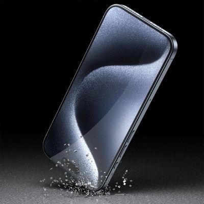 Захисне скло 3D скло Blueo Invisible Airbag Anti-broken для Apple iPhone 16 Pro Max (6.9") Чорний