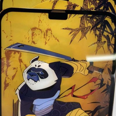Захисне скло 5D Anti-static Panda (тех.пак) для Apple iPhone 11 Pro Max / XS Max (6.5") Чорний