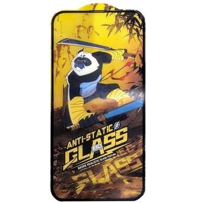 Захисне скло 5D Anti-static Panda (тех.пак) для Apple iPhone 15 / 16 (6.1") Чорний Захисне скло 5D Anti-static Panda (тех.пак) для Apple iPhone 15 / 16 (6.1") Чорний