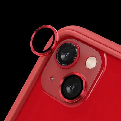 Захисне скло Metal Classic на камеру (в упак.) для Apple iPhone 15 (6.1") / 15 Plus (6.7") Червоний / Red Захисне скло Metal Classic на камеру (в упак.) для Apple iPhone 15 (6.1") / 15 Plus (6.7") Червоний / Red