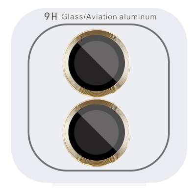 Захисне скло Metal Classic на камеру (в упак.) для Apple iPhone 16 (6.1") / 16 Plus (6.7") Золотий / Gold Захисне скло Metal Classic на камеру (в упак.) для Apple iPhone 16 (6.1") / 16 Plus (6.7") Золотий / Gold