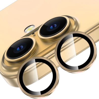 Захисне скло Metal Classic на камеру (в упак.) для Apple iPhone 16 (6.1") / 16 Plus (6.7") Золотий / Gold Захисне скло Metal Classic на камеру (в упак.) для Apple iPhone 16 (6.1") / 16 Plus (6.7") Золотий / Gold