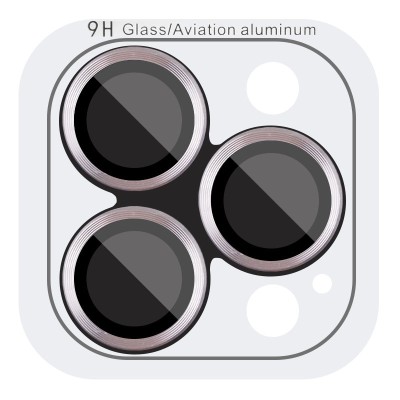 Захисне скло Metal Classic на камеру (в упак.) для Apple iPhone 16 Pro (6.3") / 16 Pro Max (6.9") Сірий / Titanium Gray