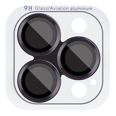 Захисне скло Metal Classic на камеру (в упак.) для Apple iPhone 16 Pro (6.3") / 16 Pro Max (6.9") Чорний / Black Захисне скло Metal Classic на камеру (в упак.) для Apple iPhone 16 Pro (6.3") / 16 Pro Max (6.9") Чорний / Black