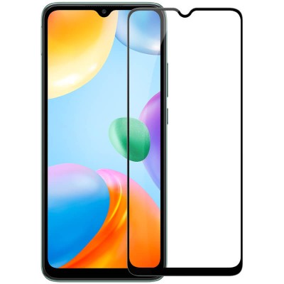 Захисне скло Nillkin (CP+PRO) для Xiaomi Redmi 10C / Poco C40 / 12C Чорний