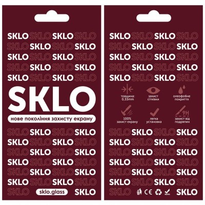 Захисне скло SKLO 3D для Realme 9 4G / 9 Pro+ Чорний Захисне скло SKLO 3D для Realme 9 4G / 9 Pro+ Чорний