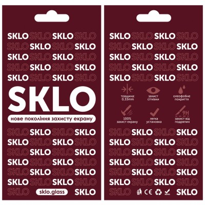 Захисне скло SKLO 3D для Realme 9 Pro / 9i / 9 5G / C35 / OnePlus Nord CE 2 Lite 5G Чорний