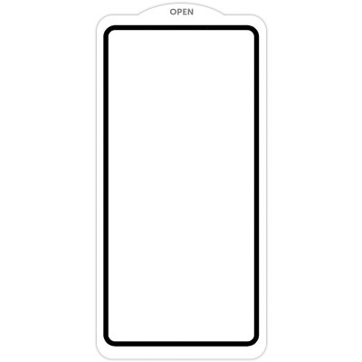 Захисне скло SKLO 5D (тех.пак) для Oppo Reno 11 F Чорний / Біла підкладка Захисне скло SKLO 5D (тех.пак) для Oppo Reno 11 F Чорний / Біла підкладка