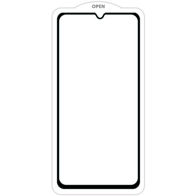 Захисне скло SKLO 5D (тех.пак) для Xiaomi Redmi 8 / 8a Чорний / Біла підкладка