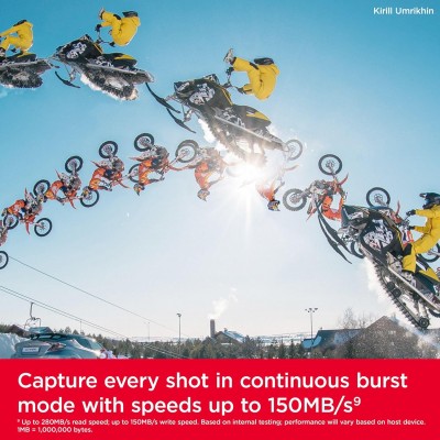 Карта пам'яті SanDisk SD 64GB C10 UHS-II U3 R280/W100MB/s Extreme Pro V60 Карта пам'яті SanDisk SD 64GB C10 UHS-II U3 R280/W100MB/s Extreme Pro V60