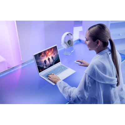 Ноутбук ACER Nitro V 14 ANV14-61 14.5" WQXGA IPS, AMD R7-8845HS, 16GB, F1TB, NVD4050-6, Lin, білий (NH.QTYEU.006)
