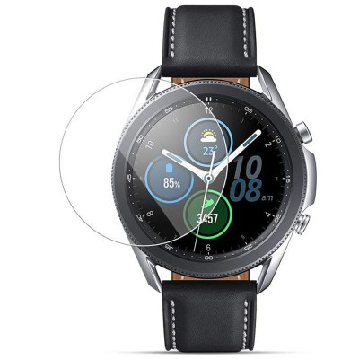Полімерна плівка 3D (full glue) (тех.пак) для Samsung Galaxy Watch 3 45mm Прозорий Полімерна плівка 3D (full glue) (тех.пак) для Samsung Galaxy Watch 3 45mm Прозорий