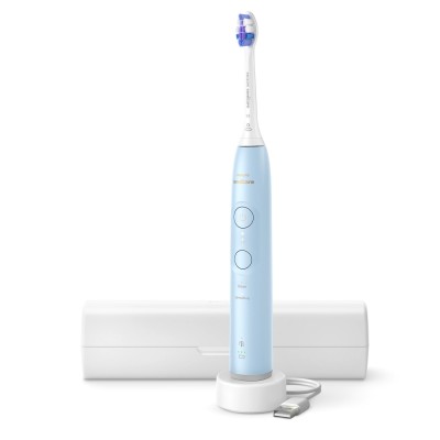 Щітка зубна електр. Philips, Sonicare 6100 Series, 62т. колив/хв, насадок-1, футляр, блакитний (HX7406/02) Щітка зубна електр. Philips, Sonicare 6100 Series, 62т. колив/хв, насадок-1, футляр, блакитний (HX7406/02)
