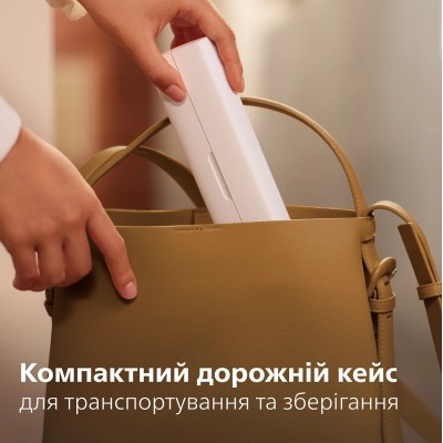 Щітка зубна електр. Philips, Sonicare 6100 Series, 62т. колив/хв, насадок-1, футляр, блакитний (HX7406/02) Щітка зубна електр. Philips, Sonicare 6100 Series, 62т. колив/хв, насадок-1, футляр, блакитний (HX7406/02)