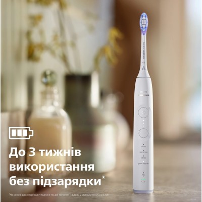 Щітка зубна електр. Philips, Sonicare 7100 Series, 62т. колив/хв, насадок-1, футляр, білий (HX7420/01)