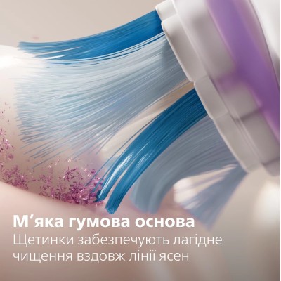 Щітка зубна електр. Philips, Sonicare 7100 Series, 62т. колив/хв, насадок-1, футляр, білий (HX7420/01)