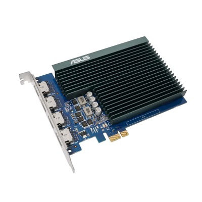 Відеокарта ASUS GeForce GT 730 2GB GDDR5 Silent low profile 4 HDMI GT730-4H-SL-2GD5 (90YV0H20-M0NA00) Відеокарта ASUS GeForce GT 730 2GB GDDR5 Silent low profile 4 HDMI GT730-4H-SL-2GD5 (90YV0H20-M0NA00)
