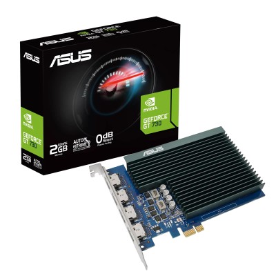 Відеокарта ASUS GeForce GT 730 2GB GDDR5 Silent low profile 4 HDMI GT730-4H-SL-2GD5 (90YV0H20-M0NA00) Відеокарта ASUS GeForce GT 730 2GB GDDR5 Silent low profile 4 HDMI GT730-4H-SL-2GD5 (90YV0H20-M0NA00)