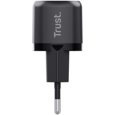Зарядний пристрій мережевий Trust Maxo 20Вт, USB-C PD, чорний (25174_TRUST) Зарядний пристрій мережевий Trust Maxo 20Вт, USB-C PD, чорний (25174_TRUST)