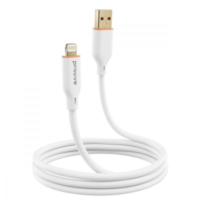 Кабель Proove Jelly Silicone USB to Lightning 2.4A (1m) (CCJS20001101) black Кабель Proove Jelly Silicone USB to Lightning 2.4A (1m) (CCJS20001101) black