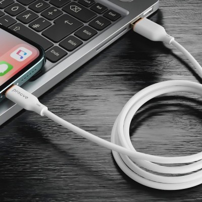 Кабель Proove Jelly Silicone USB to Lightning 2.4A (1m) (CCJS20001101) black Кабель Proove Jelly Silicone USB to Lightning 2.4A (1m) (CCJS20001101) black