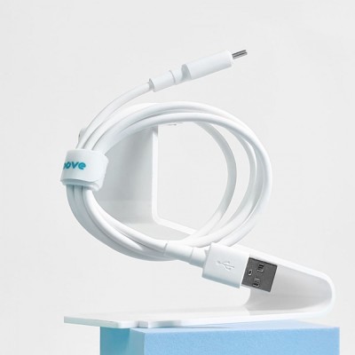 Кабель Proove Small Silicone USB to Lightning 2.4A (1m) (CCSM20001102) white