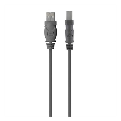 Кабель USB-A > USB-B (AM/BM) заряджання/синхронізації Belkin 1.8м, чорний (F3U154bt1.8M) Кабель USB-A > USB-B (AM/BM) заряджання/синхронізації Belkin 1.8м, чорний (F3U154bt1.8M)