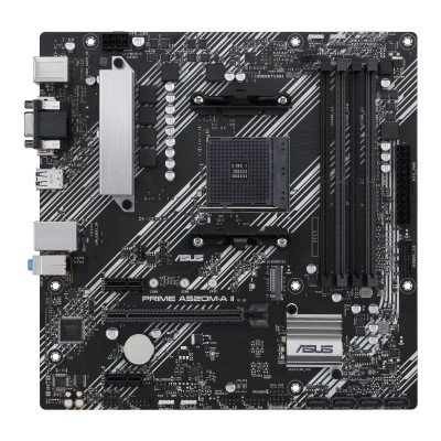 Материнcька плата ASUS PRIME A520M-A II/CSM sAM4 A520 4xDDR4 HDMI D-Sub DP mATX (90MB17H0-M0EAYC)