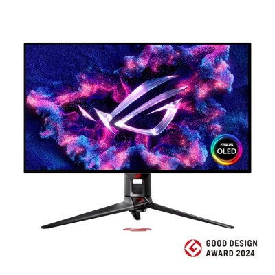 Монітор Asus 31.5" ROG Swift PG32UCDP 2xHDMI, DP, USB-C, 3xUSB, OLED, 3840x2160, 240Hz, 0.03ms, DCI-P3 99%, AdaptiveSync, HAS, H